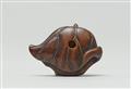 Zwei Netsuke. Holz - image-5