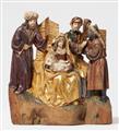 Jan Borman, circle of - A carved wood relief with the adoration of the Magi, circle of Jan Bormans - image-1