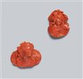 Four Trapani coral carvings - image-3