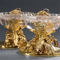 A pair of Parisian silver gilt salts - image-4