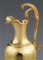 A Parisian silver gilt Empire ewer and basin - image-2