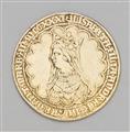 A silver gilt medallion commemorating Saint Elisabeth - image-1