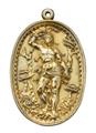 A silver plaque with Saint Sebastian - image-2