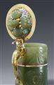 A courtly carved jade tankard - image-3