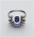 Tansanit-Ring mit Diamanten - image-3