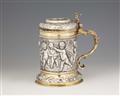 A Hamburg Baroque silver tankard - image-1