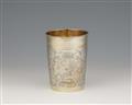 An Augsburg silver beaker on the month of September - image-1