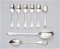 A Strasbourg silver ragout spoon - image-1