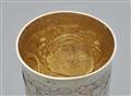 A parcel gilt silver coin-set beaker made for Samuel Dauderstadt - image-3