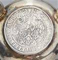 A parcel gilt silver coin-set beaker made for Samuel Dauderstadt - image-5