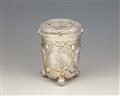 A parcel gilt silver coin-set beaker made for Samuel Dauderstadt - image-1