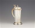 A parcel gilt Nuremberg silver communion jug - image-1