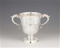A George II silver loving cup - image-1