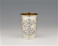 A parcel gilt Moscow silver beaker - image-1