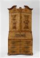 A Dresden walnut writing cabinet - image-1