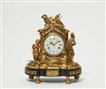 A Parisian ormolu pendulum clock with symbols of love and war - image-1