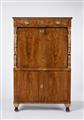 An Empire fall-front writing cabinet - image-1