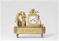 A Parisian ormolu pendulum clock with a shepherd couple - image-1