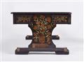 An English inlaid writing table - image-2