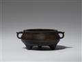 A bronze incense burner. Qing dynasty, 18th/19th century - image-2