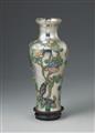 A silver vase with champlevé enamel. Early 20th century - image-2