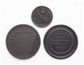 Three cast iron medallions commemorating the German Campaigns - image-2