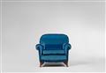 Blue armchair by Bruno Paul - image-1