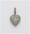 Victorianisches Herzmedaillon mit Diamanten - image-1
