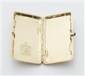 A German 14k gold and onyx cigarette case. - image-2