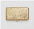 A German 14k gold and onyx cigarette case. - image-1