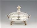 A Güstrow Baroque silver tureen - image-1