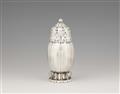 An early Georg Jensen silver sugar caster, model no. 4 - image-1