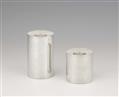 A pair of Copenhagen silver candlesticks - image-1