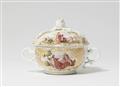 A Meissen porcelain tureen with "hausmaler" decor - image-1