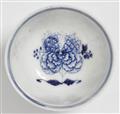 A Meissen porcelain tea bowl and saucer with lotus and chrysanthemum decor - image-2