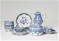 Twelve Meissen porcelain items from a service with lotus decor - image-1