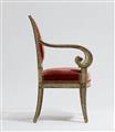 Four Neoclassical armchairs - image-2