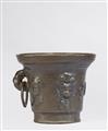 A Gothic single-handled mortar with mascarons - image-3