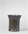 A small single-handled mortar dated 1728 - image-2