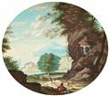 German School 18th century - Two Landscapes - image-2