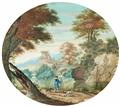 German School 18th century - Two Landscapes - image-1