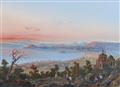 Unknown Artist 19th centry - Two Views of the Bay of Naples - image-2