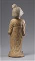 A figure of a court lady with a dog. Tang dynasty (618–907) - image-2