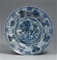 A large kraak dish. Wanli period (1572–1620) - image-1