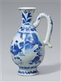 A blue and white ewer. Chongzhen period (1627–1644) - image-1