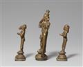 An Indian copper alloy figure group of Virabhadra. Maharashtra/Karnataka. 19th century - image-2