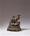 A bronze okimono of Ebisu. Late 19th century - image-4