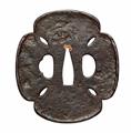 A Nobuie iron tsuba. Early Edo period - image-2