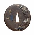 Two iron tsuba. Edo period - image-3