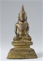 A Shan bronze figure of Buddha Shakyamuni. Burma. 19th century - image-1